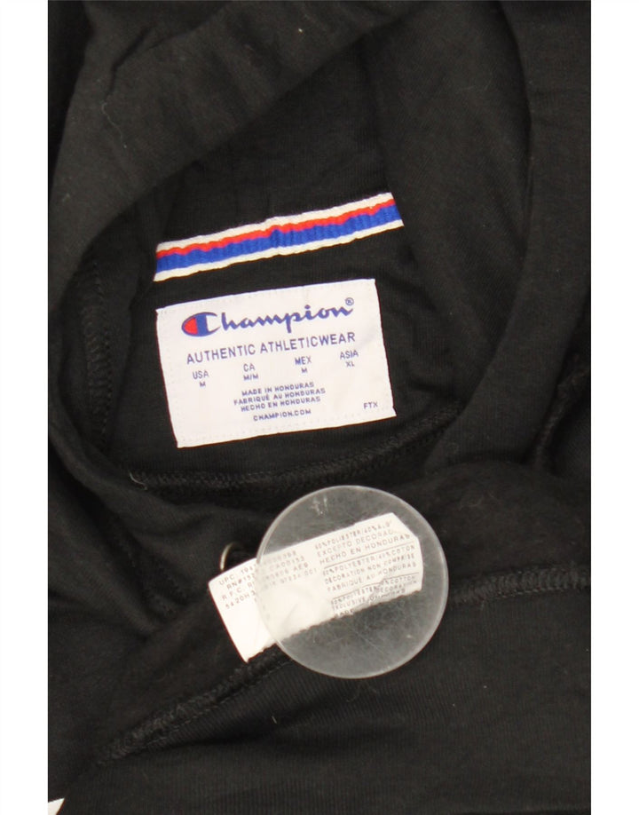 Felpa con cappuccio grafica da donna Champion UK 14 poliestere nero medio