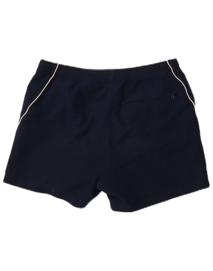 Pantaloncini da bagno Nike da uomo piccoli in poliestere blu navy
