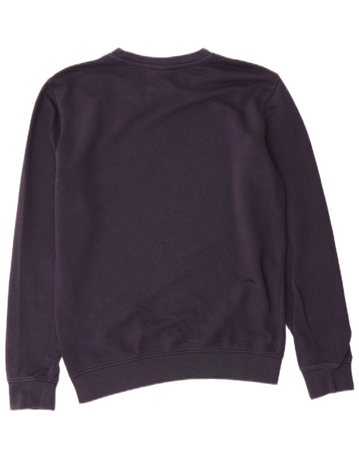 Felpa grafica da uomo Champion, piccola, in cotone blu navy