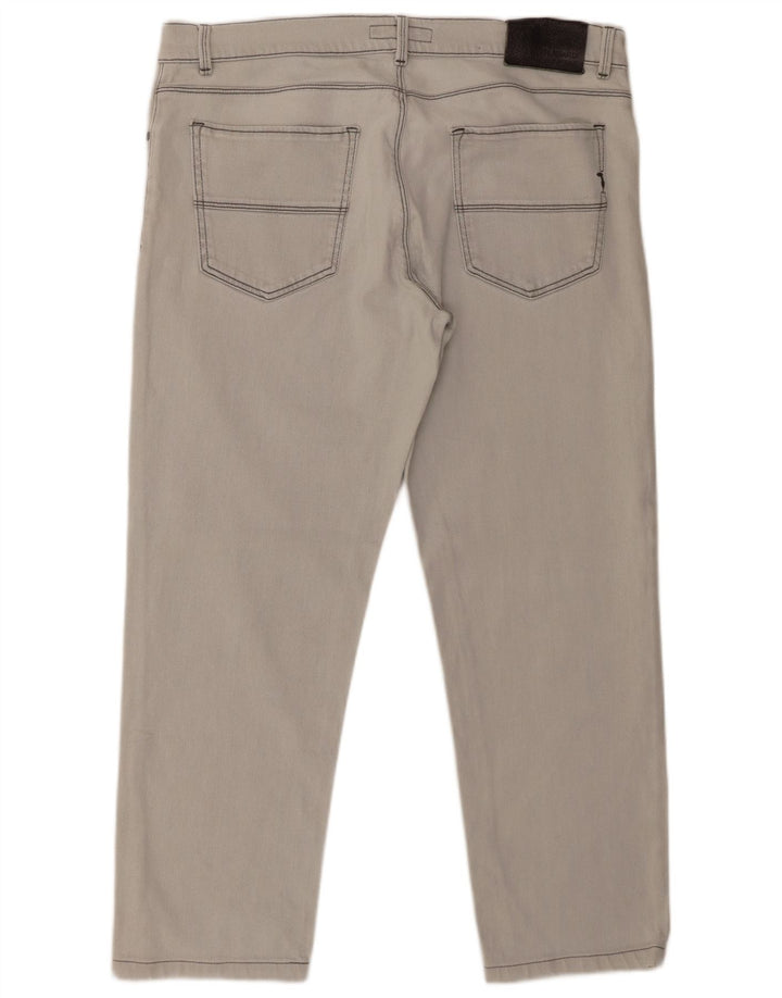 Jeans Slim Uomo Trussardi W36 L27 Cotone Grigio