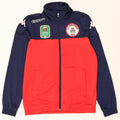 KAPPA Mens Graphic Tracksuit Top Jacket Small Navy Blue Colourblock Vintage Kappa and Second-Hand Kappa from Messina Hembry 