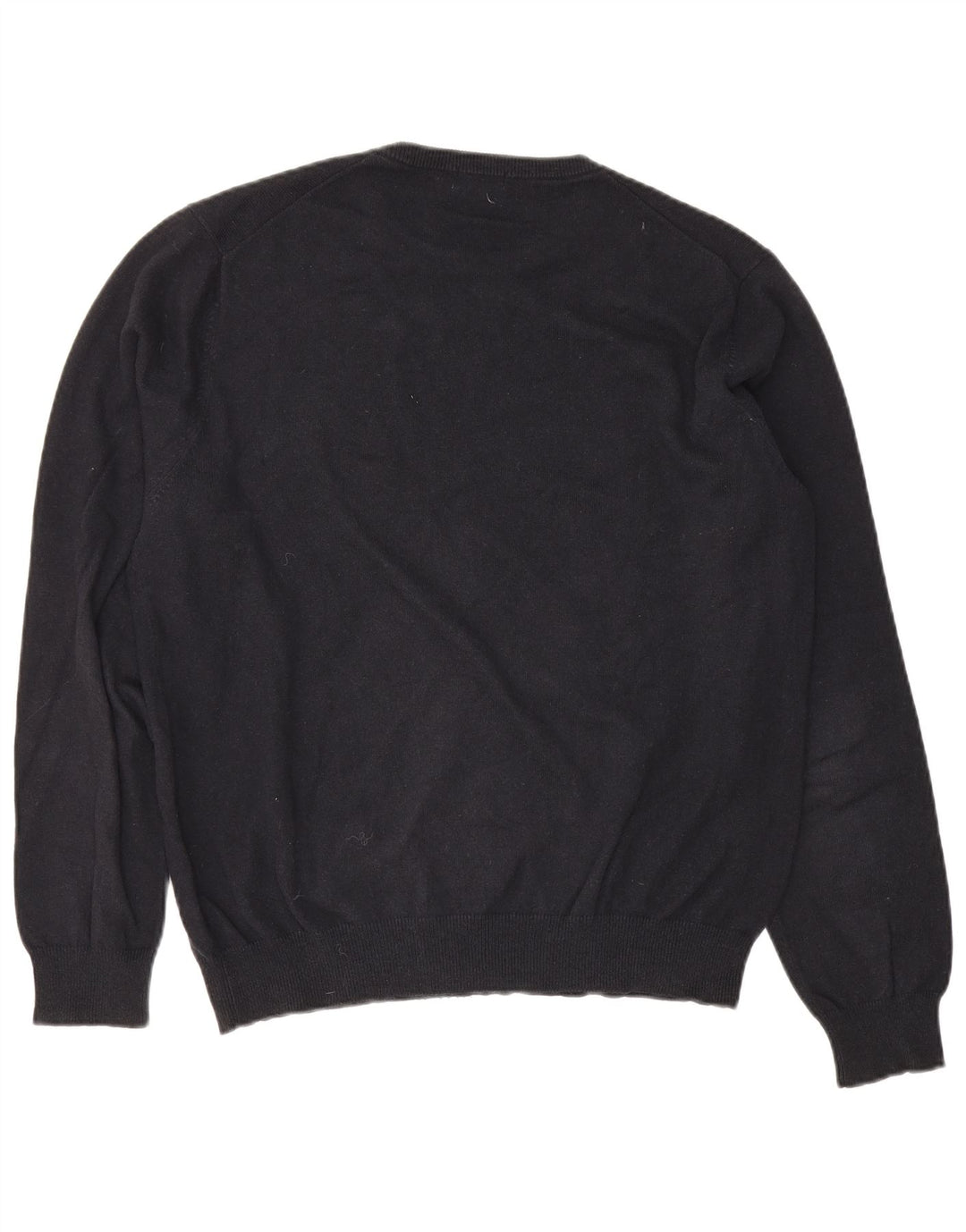 Maglione maglione girocollo da uomo Sun68 grande cotone nero