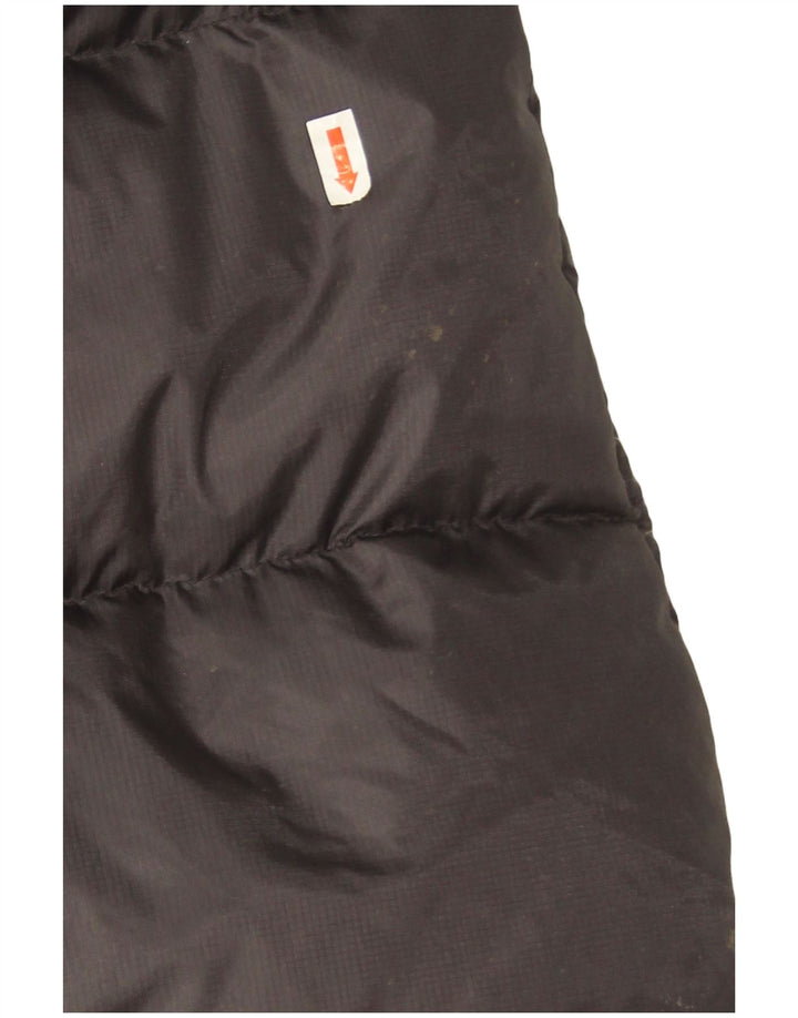 Cappotto imbottito oversize con cappuccio da donna Helly Hansen UK 10 piccolo nylon nero