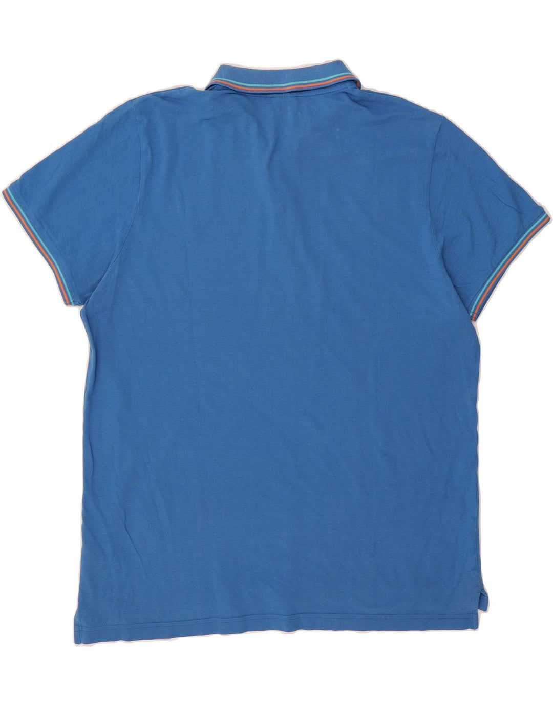 PUMA Mens Polo Shirt 2XL Blue Cotton Vintage Puma and Second-Hand Puma from Messina Hembry 