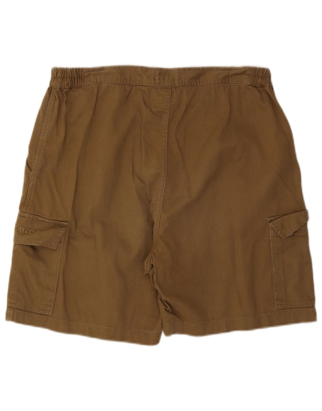 Pantaloncini cargo da uomo Nick Taylor medi W32 in cotone marrone