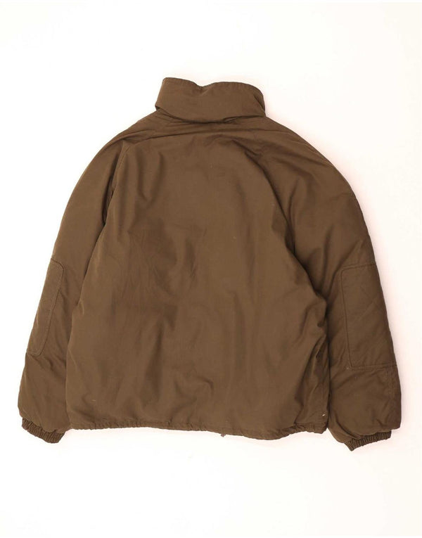 Giacca imbottita da uomo vintage UK 42 XL Marrone