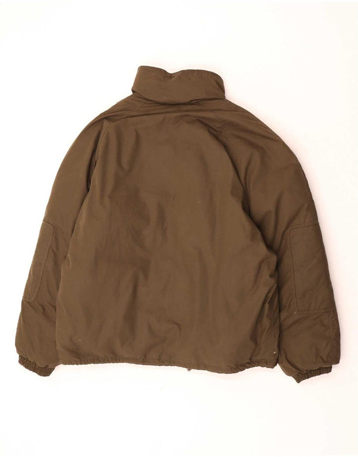 Giacca imbottita da uomo vintage UK 42 XL Marrone