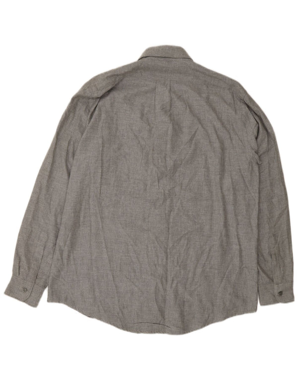 Camicia Uomo Trussardi Cotone Grigio Medio