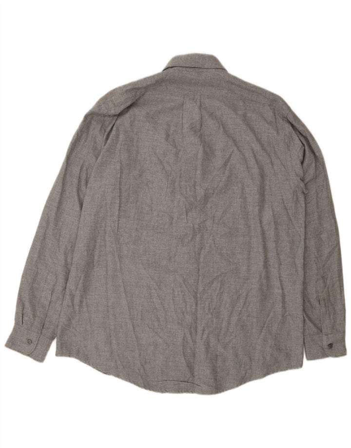 Camicia Uomo Trussardi Cotone Grigio Medio