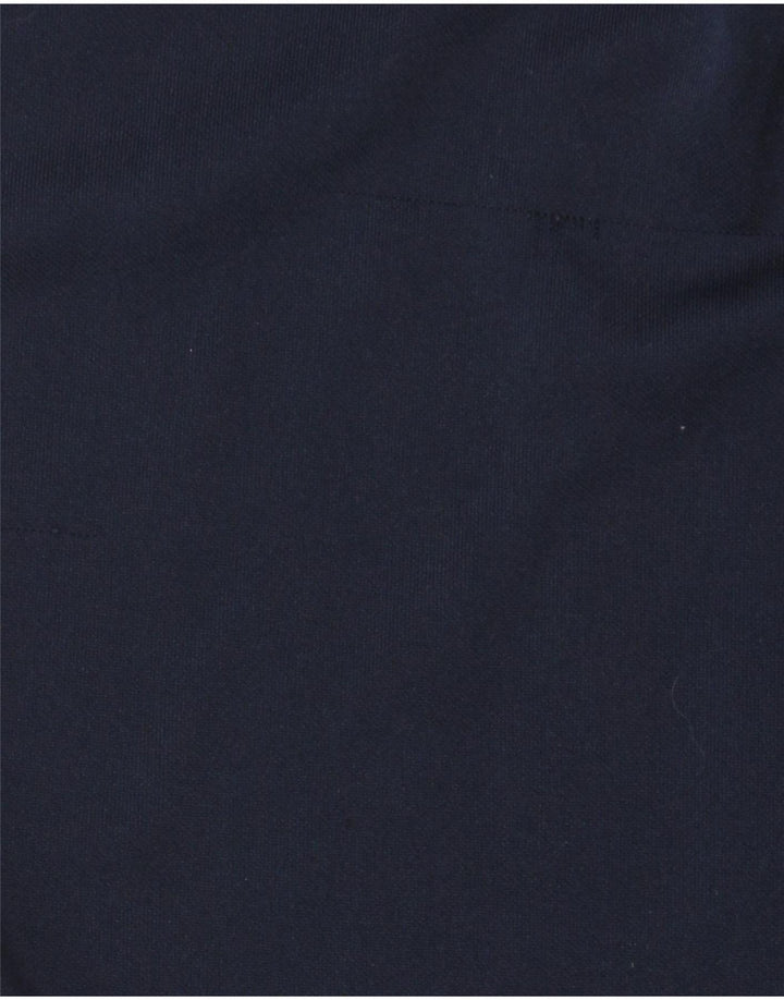 Pantaloni da tuta Adidas Climalite da uomo medi in poliestere blu navy