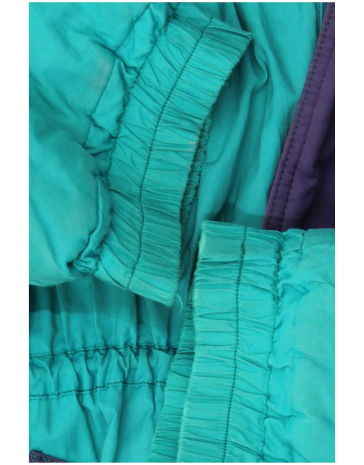 Giacca Imbottita Uomo Effemme IT 56 3XL Blu Colourblock Cotone