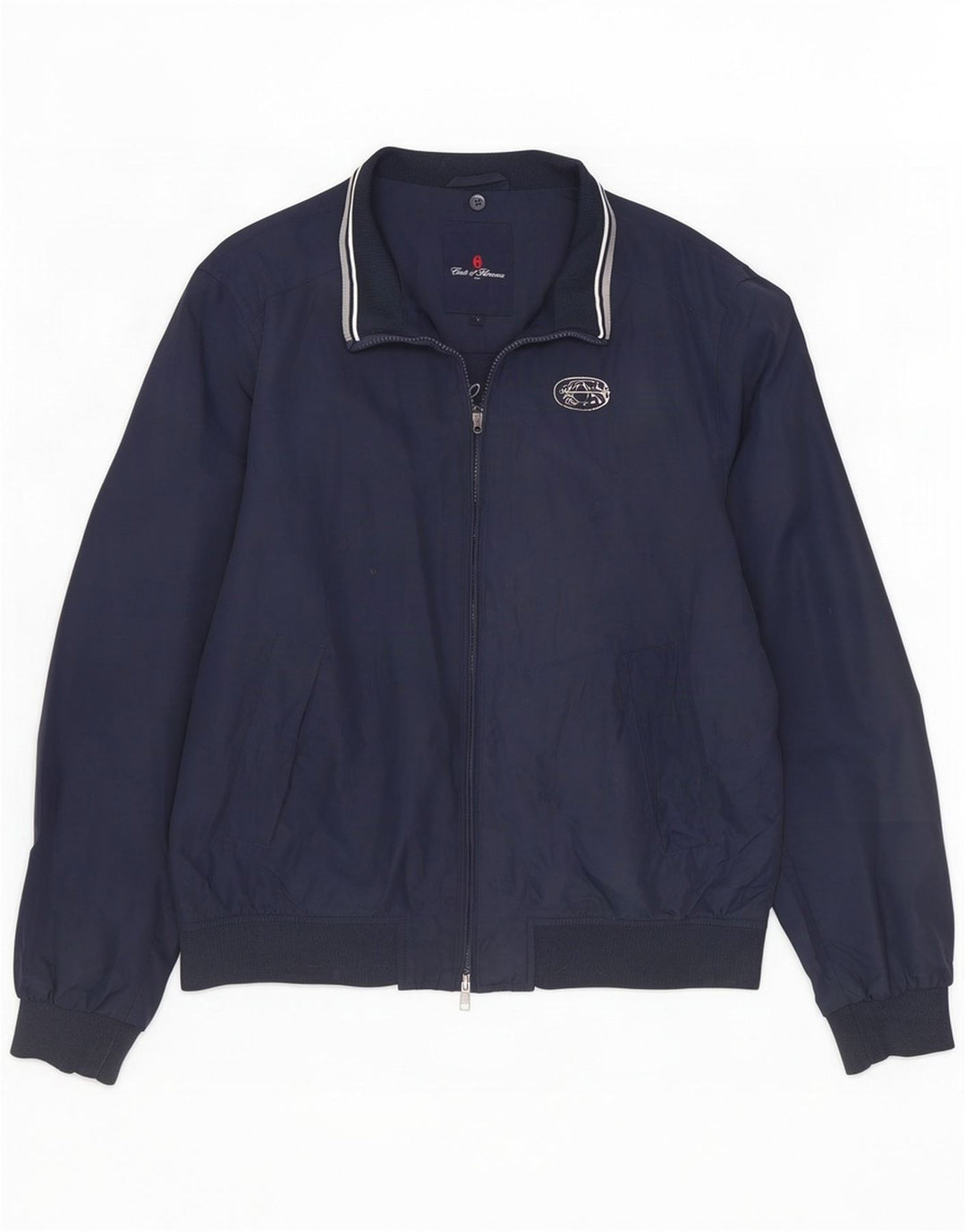 Conte of Florence Giacca da tuta da uomo di grandi dimensioni in poliestere blu navy