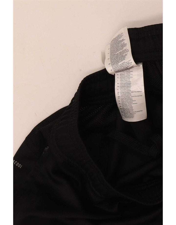 Pantaloni da tuta Adidas Climacool da uomo grandi in poliestere nero