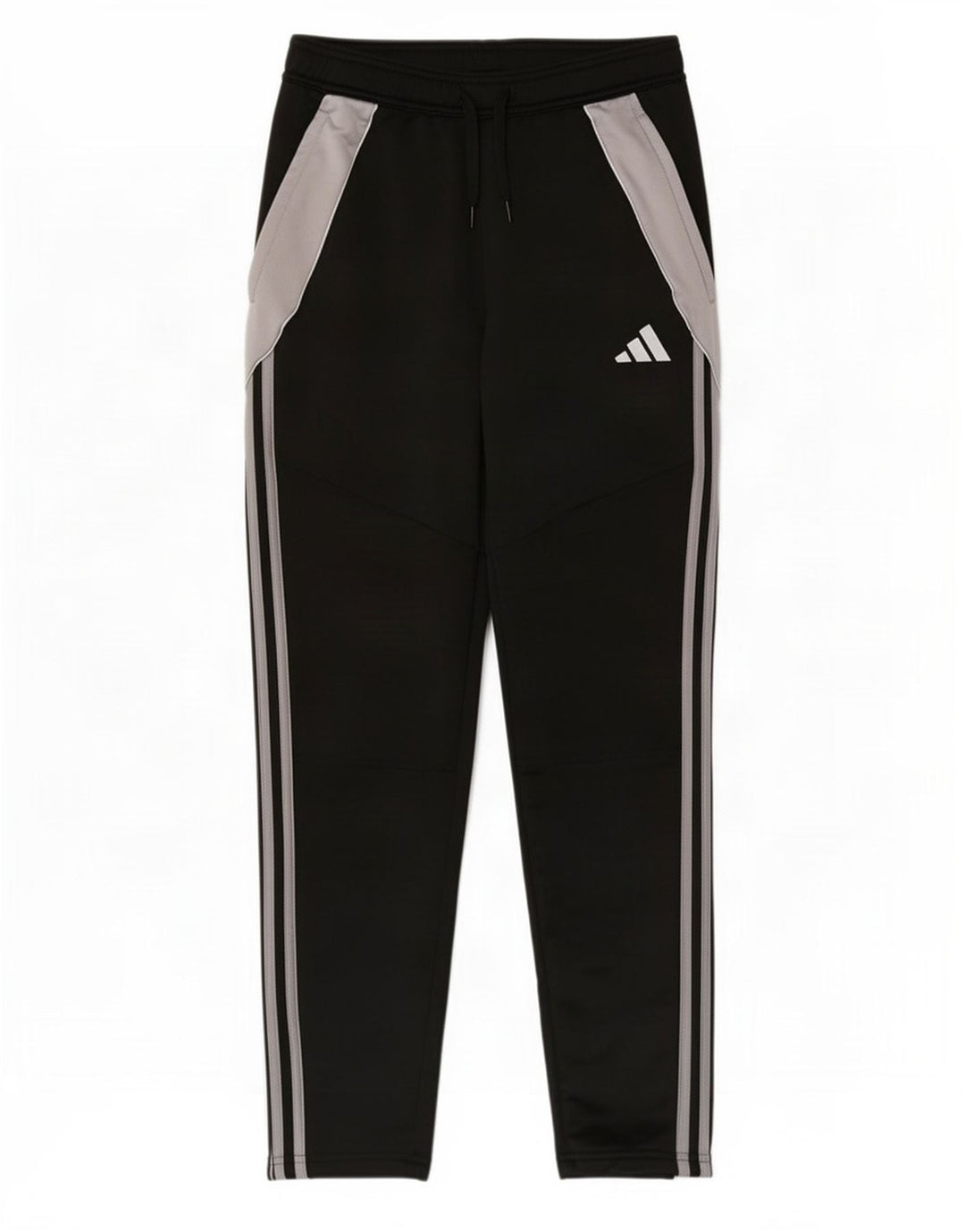 Pantaloni da tuta da uomo Adidas Medium Black Colourblock in poliestere