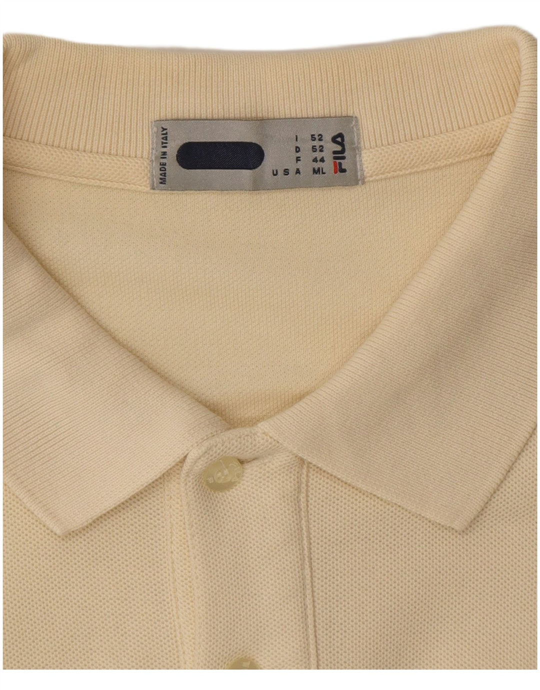 Polo Uomo FILA IT 52 Large Gialla