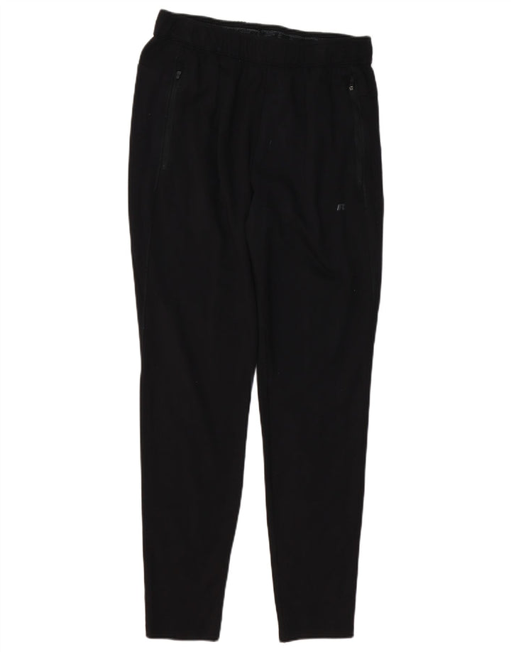 RUSSELL ATHLETIC Pantaloni da tuta da uomo Joggers Medium Black Rayon