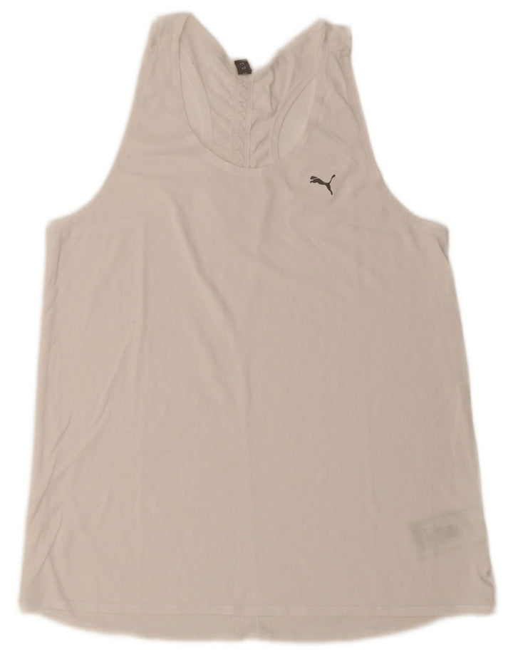 Canotta da donna Puma UK 12 poliestere bianco medio