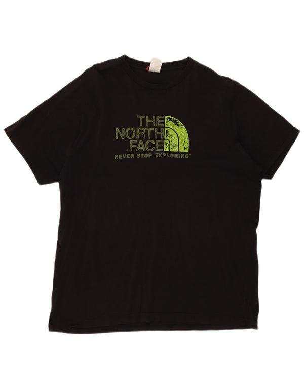 T-shirt grafica da uomo THE NORTH FACE Top XL in cotone nero