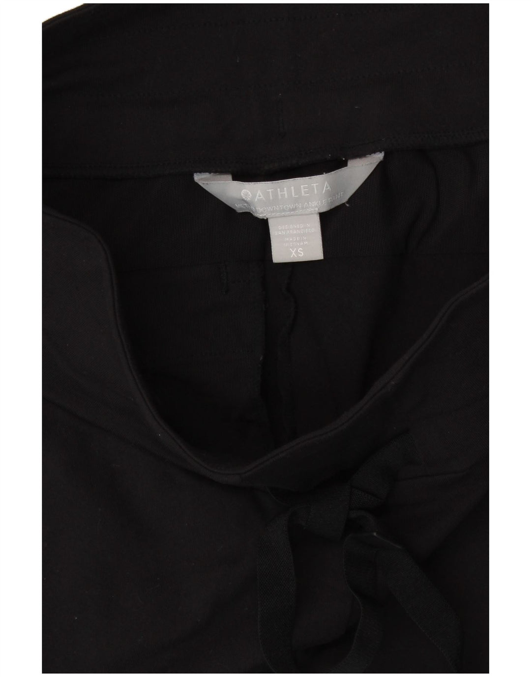 Pantaloni da tuta da donna ATHLETA UK 6 XS nylon nero