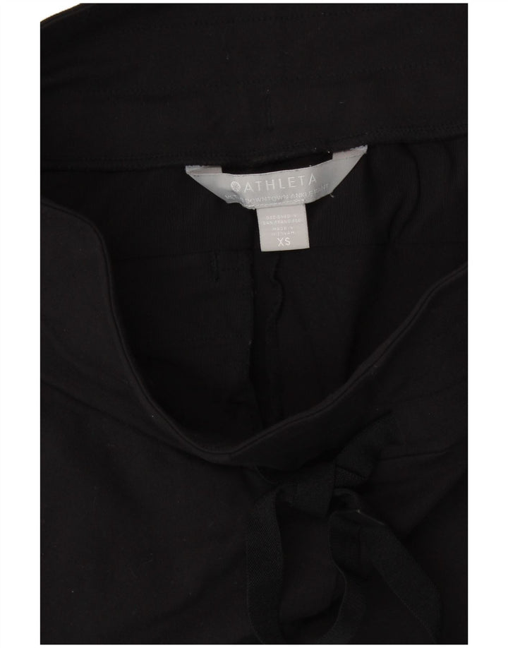 Pantaloni da tuta da donna ATHLETA UK 6 XS nylon nero