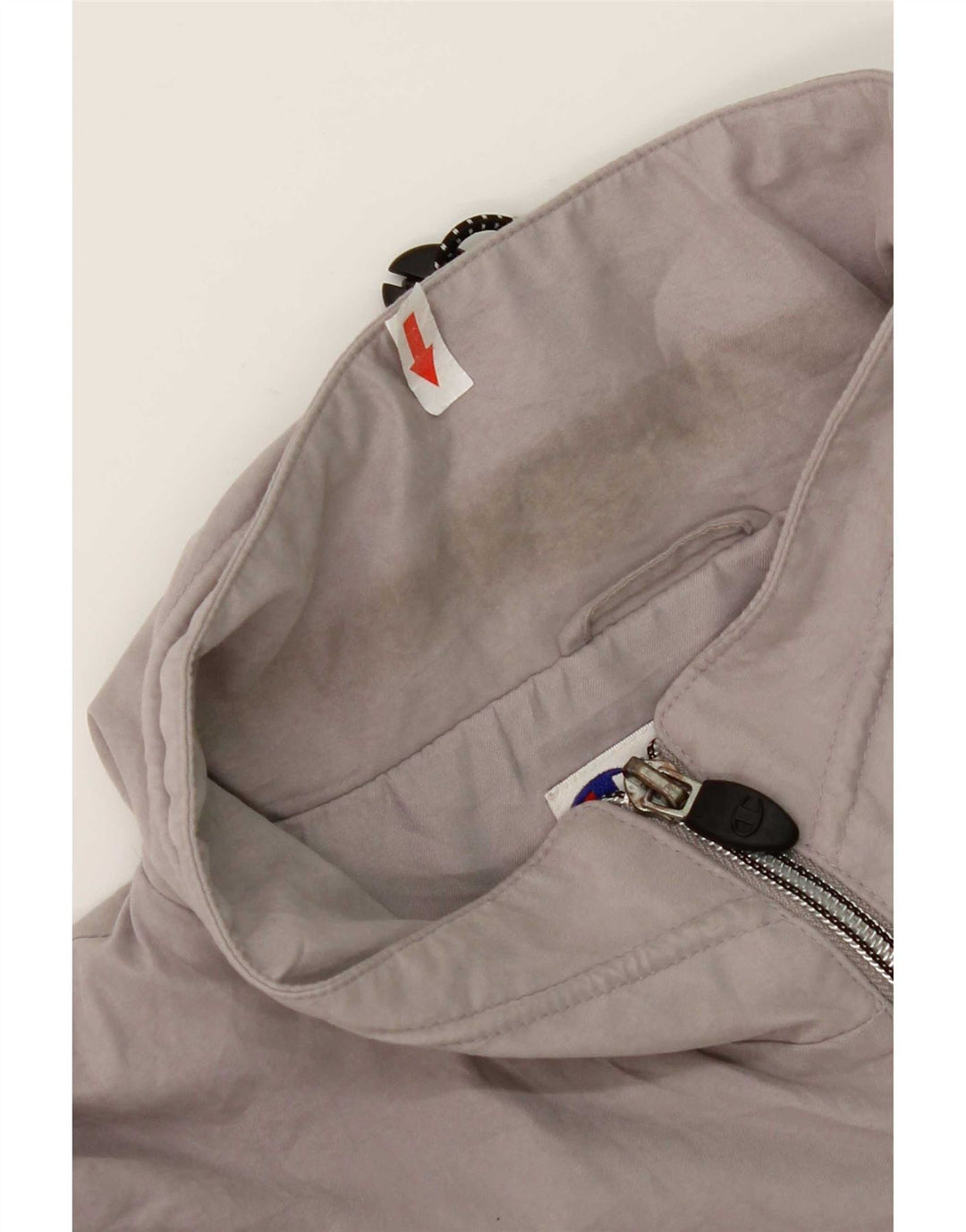 Giacca antipioggia da uomo Champion UK 42 XL Poliestere color block grigio