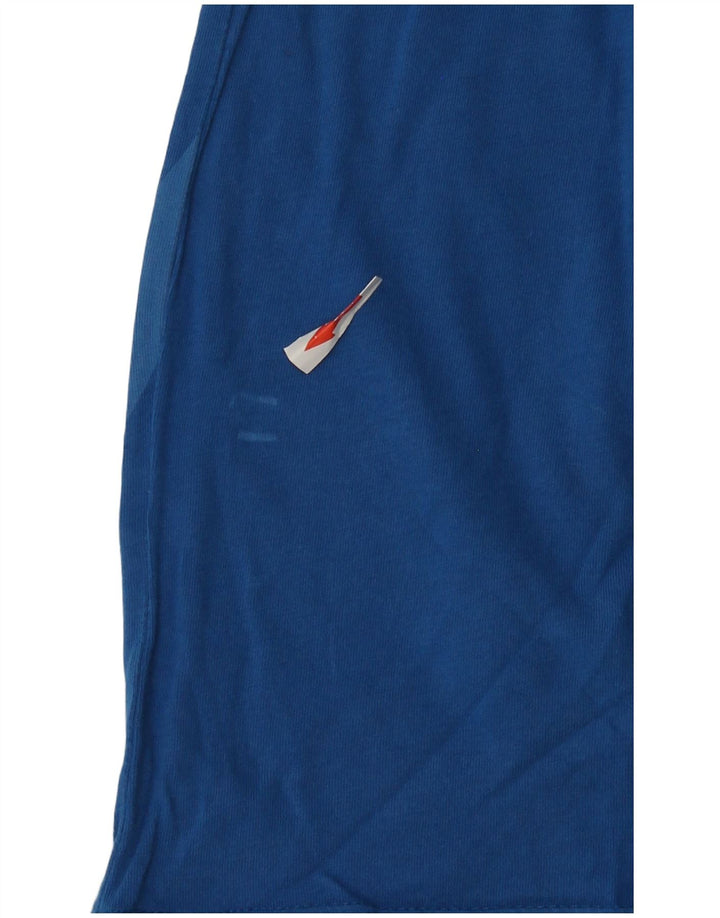 T-shirt grafica da uomo North Sails grande in cotone blu