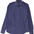 Camicia aderente da uomo Calvin Klein taglia 38 15 blu medio