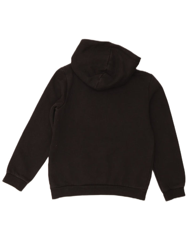Felpa con cappuccio grafica da ragazzo Puma 11-12 anni in cotone nero
