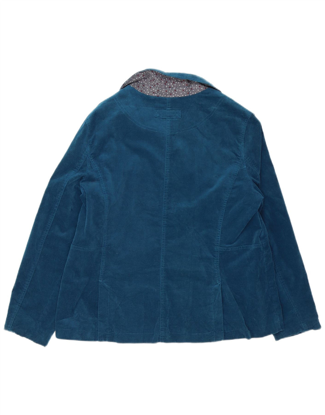 Giacca blazer in velluto a 4 bottoni da donna di White Stuff UK 16 grande blu navy