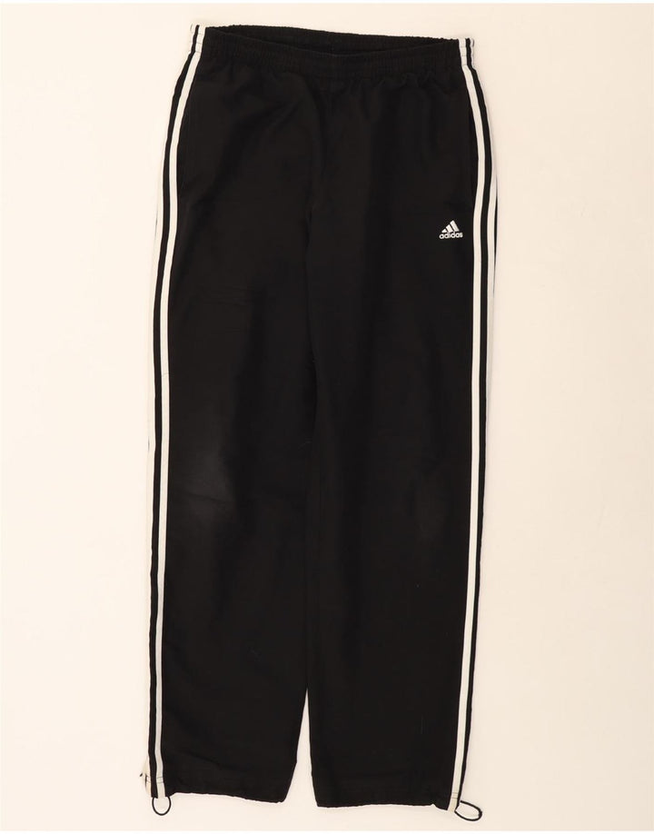 Pantaloni da tuta da uomo ADIDAS medio nero in poliestere