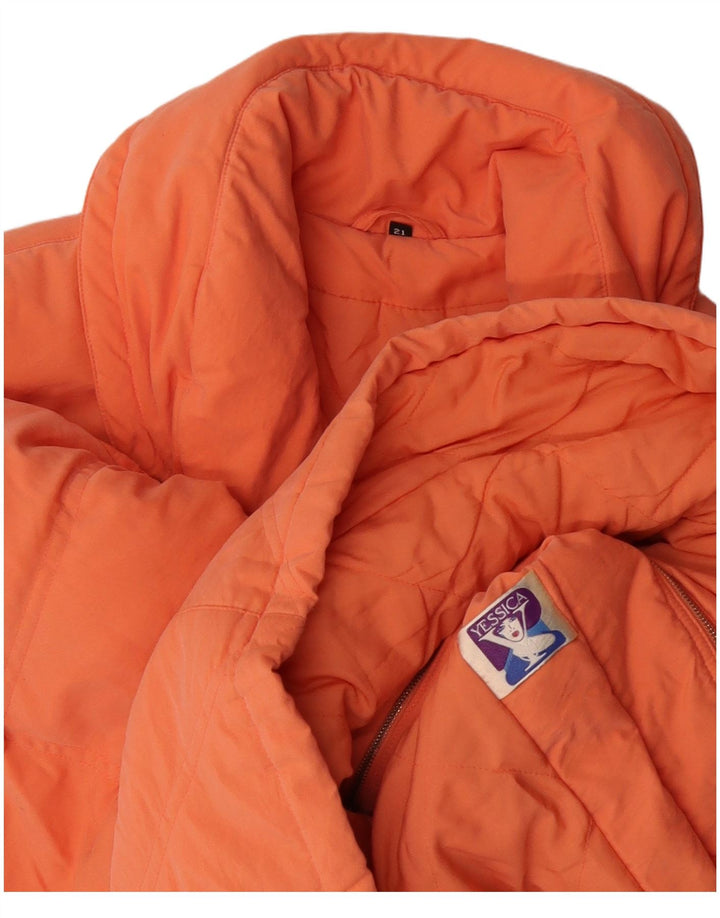 Cappotto imbottito da donna YESSICA US 21 3XL Poliestere arancione