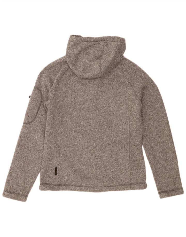Giacca da tuta da donna Jack Wolfskin UK 12/14 Grigio medio chiazzato
