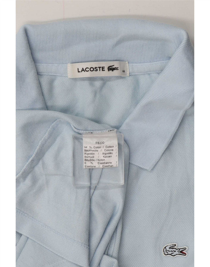 Polo da donna Lacoste taglia 44 grande in cotone blu
