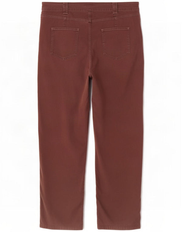 Mossimo Pantaloni cargo dritti da donna US 20 3XL W40 L31 Marrone Cotone