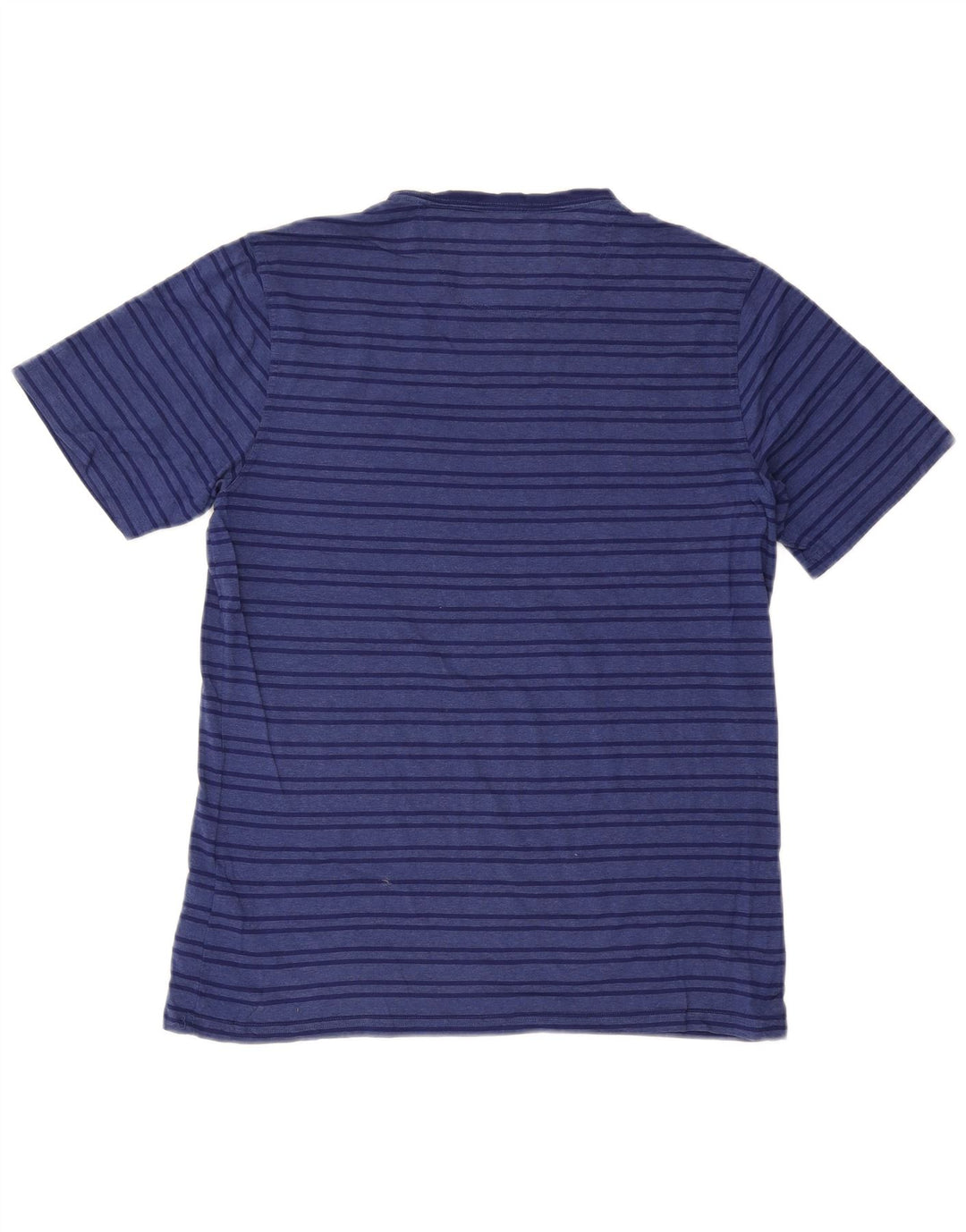 T-shirt Barbour da uomo su misura, top grande in viscosa a righe blu