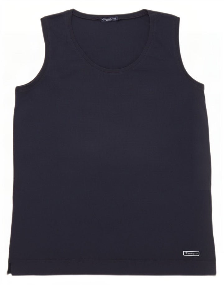 Canotta da uomo Champion XL in cotone blu navy