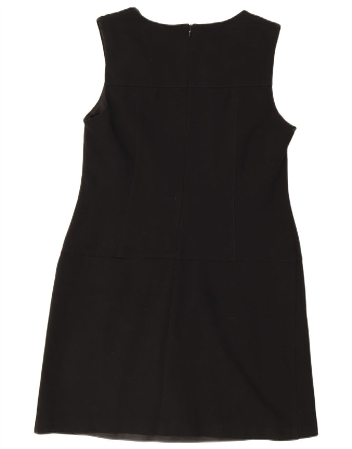 Abito tubino senza maniche autografo da donna Marks & Spencer UK 14 medio nero