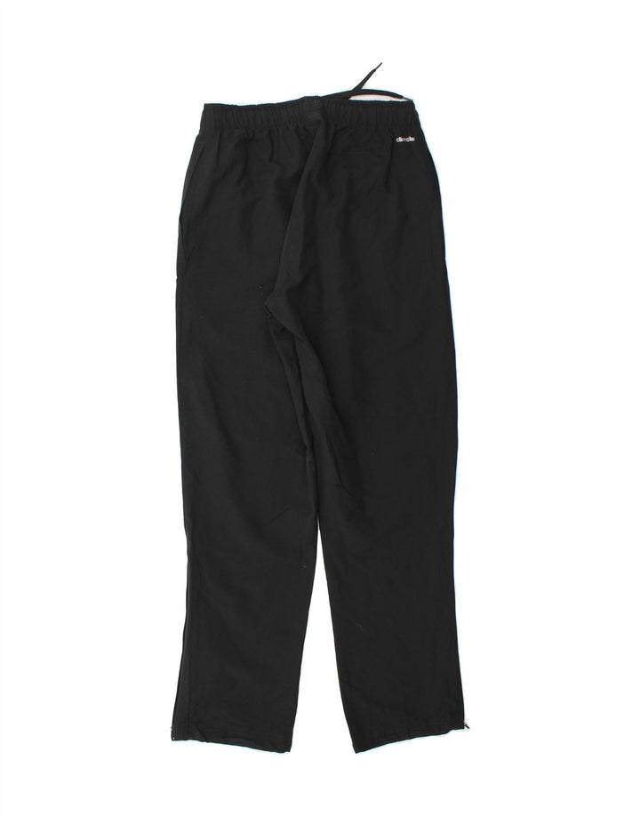 ADIDAS Womens Climalite Tracksuit Trousers UK 8 Small Black Polyester Vintage Adidas and Second-Hand Adidas from Messina Hembry 