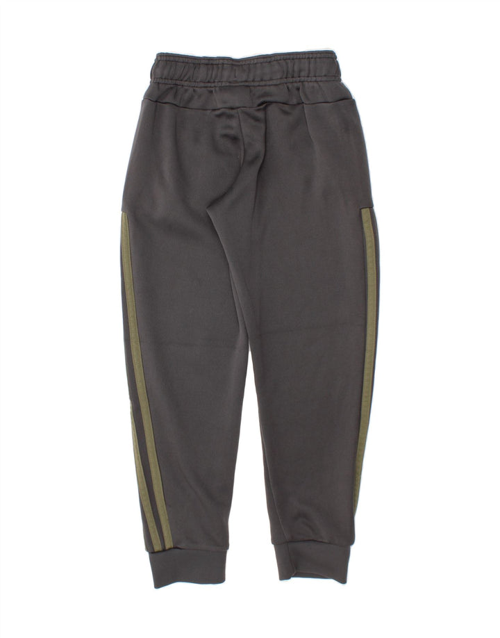 ADIDAS Boys Tracksuit Trousers Joggers 7-8 Years Grey Polyester Vintage Adidas and Second-Hand Adidas from Messina Hembry 