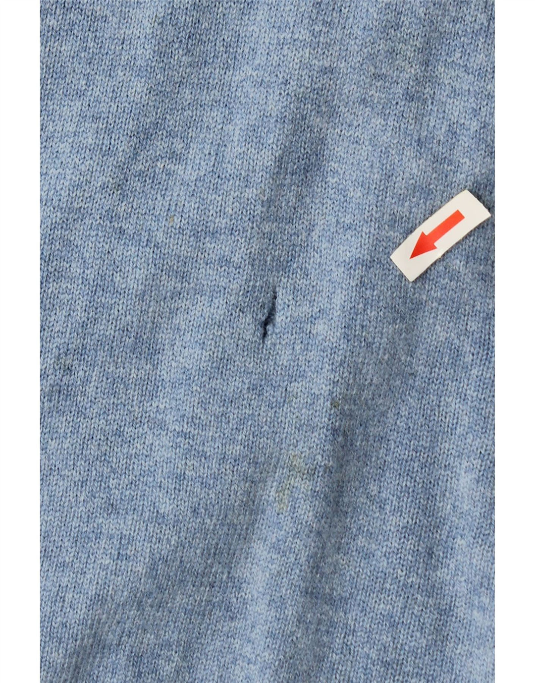 Maglione da uomo Marks & Spencer Blue Harbour con scollo a V grande blu screziato