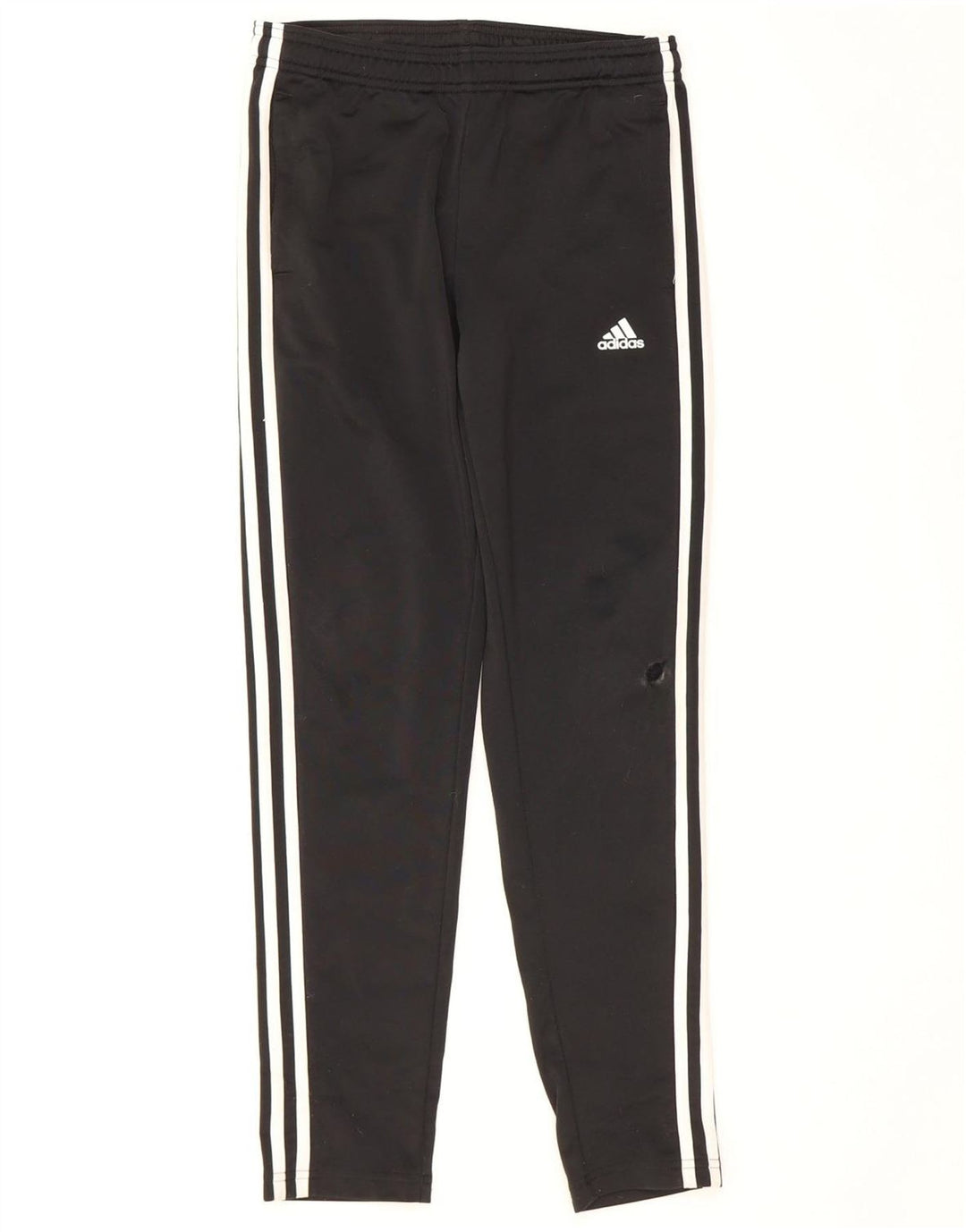 Pantaloni della tuta da ragazzo Adidas 11-12 anni in poliestere nero