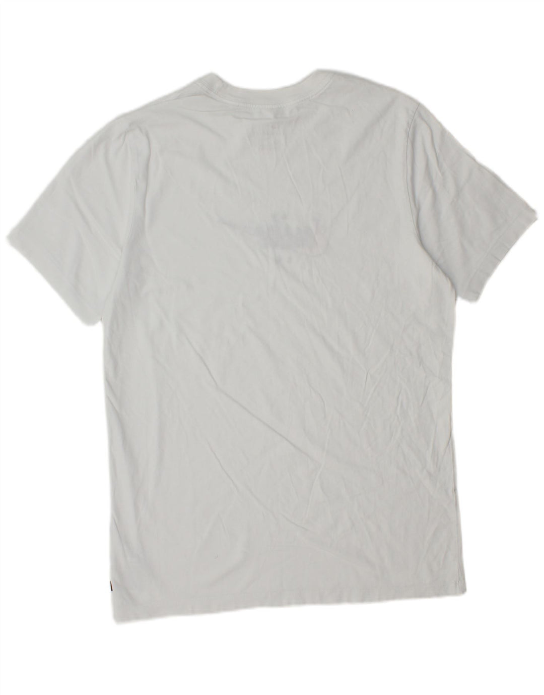 T-shirt grafica da uomo Nike Top in cotone bianco medio