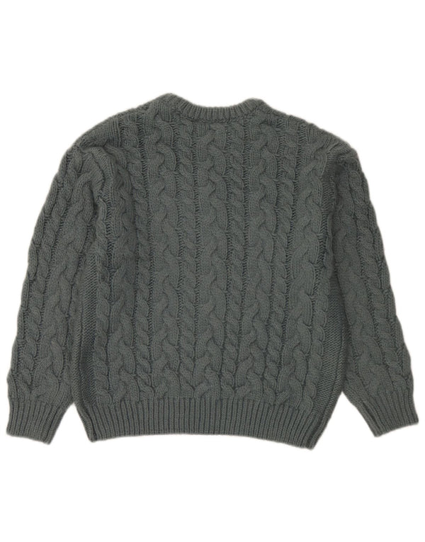 Maglione girocollo per ragazze Zara 9-10 anni Grigio