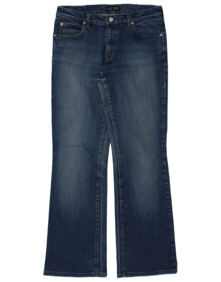 Jeans Bootcut da donna Armani W31 L30 cotone blu