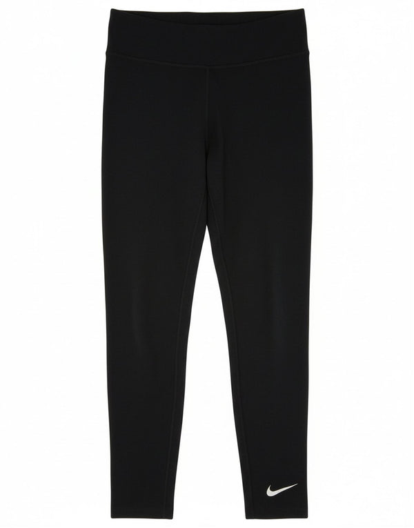 Leggings Nike Dri Fit da donna UK 14 grande poliestere nero