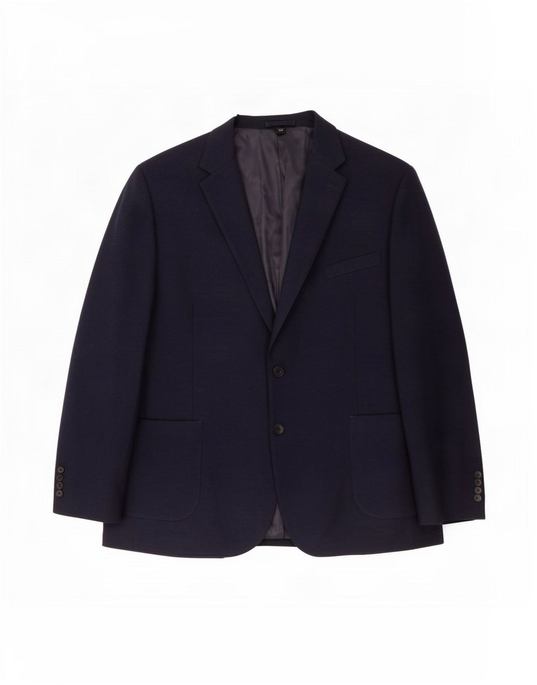Giacca blazer a 2 bottoni Marks & Spencer da uomo UK 50 5XL poliammide blu navy