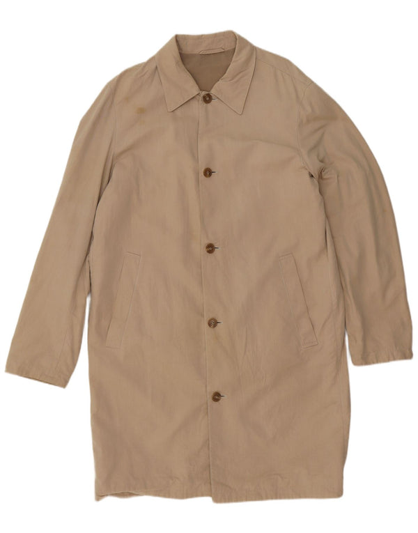 Cappotto da uomo Hugo Boss UK 42 XL Cotone beige
