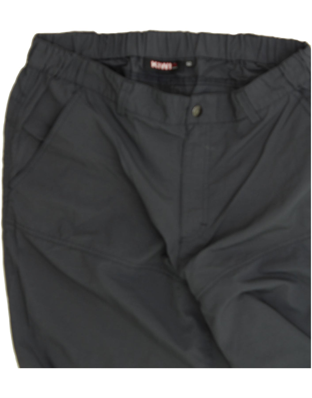 VINTAGE Mens Straight Casual Trousers IT 36 Small W32 L32 Grey Polyamide Vintage Vintage and Second-Hand Vintage from Messina Hembry 