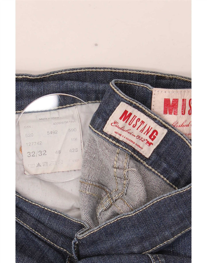 Jeans bootcut da donna Mustang W32 L32 cotone blu navy