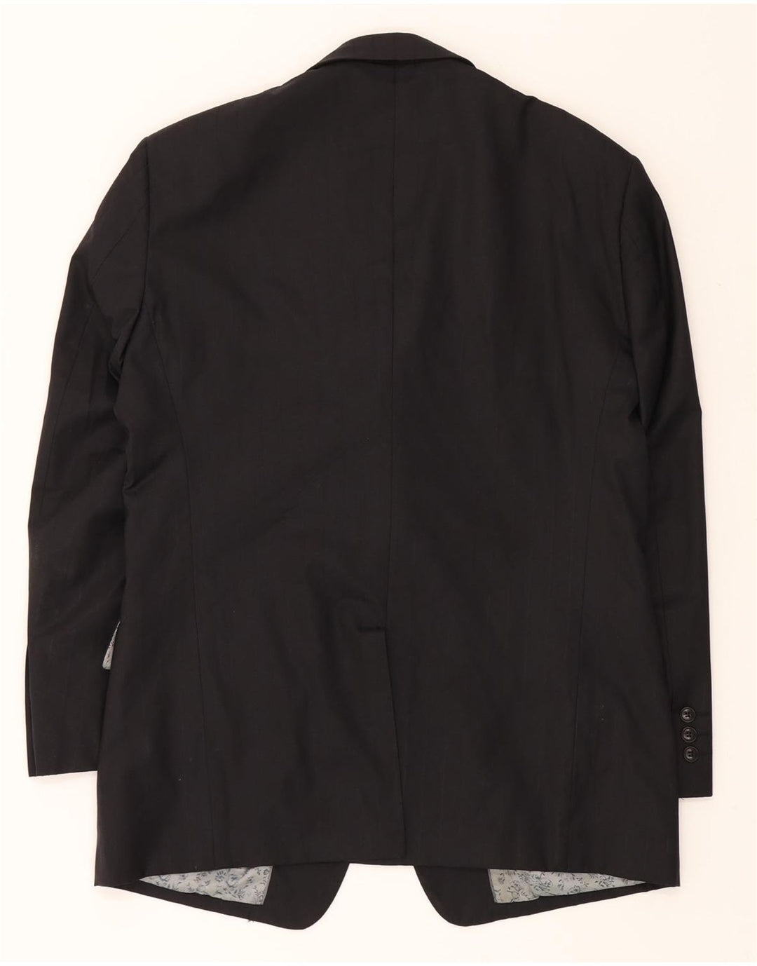 NINA RICCI Mens 2 Button Blazer Jacket Size 48 Medium Black Vintage Nina Ricci and Second-Hand Nina Ricci from Messina Hembry 